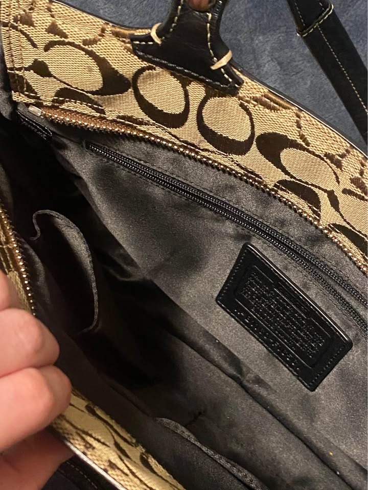 Brown & black Coach Bag - photo 4