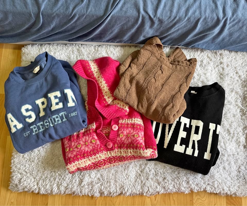 $9 each $20 all - sweaters