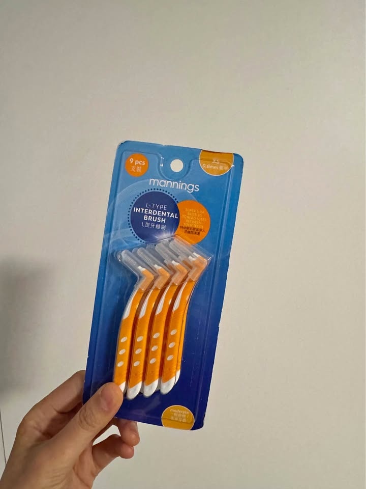 L-Type Interdental Brushes 0.8mm 9 pcs