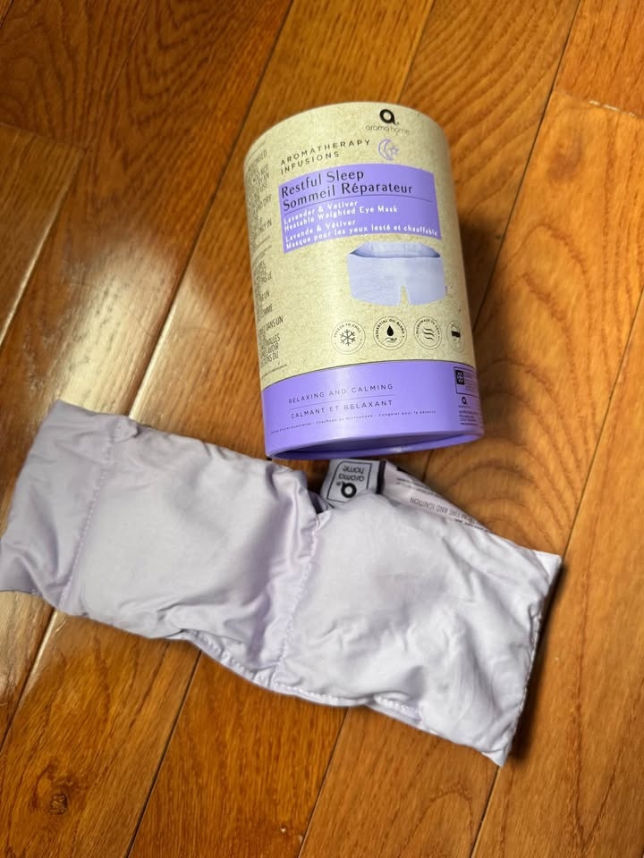 Aroma Home Weighted Eye Mask Lavender Vetiver - photo 3