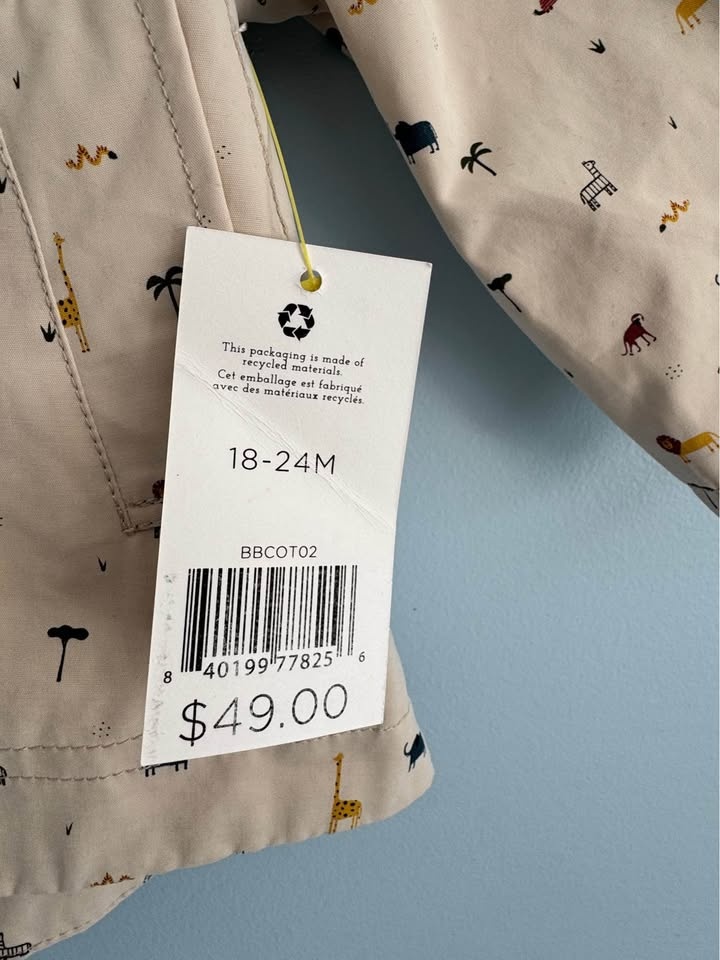 Brand New Rain Coat/Jacket 18–24M - photo 3