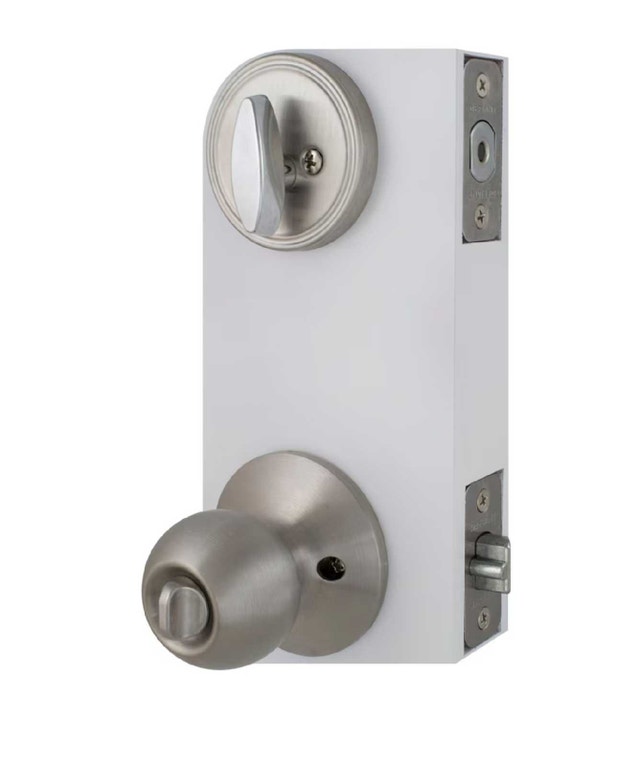 Defiant Saturn Satin Nickel Keyed Entry Door Knob - photo 2