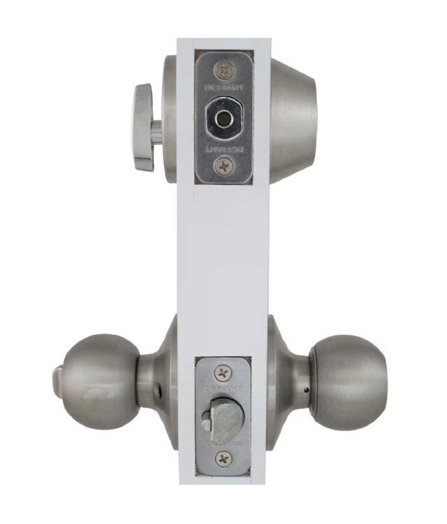 Defiant Saturn Satin Nickel Keyed Entry Door Knob - photo 4