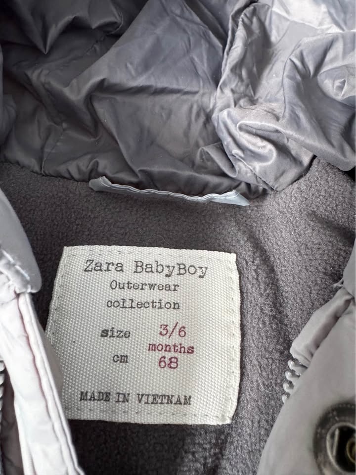 Zara BabyBoy Puffer Jacket (3–6m) – Cozy, Warm & Stylish! - photo 2