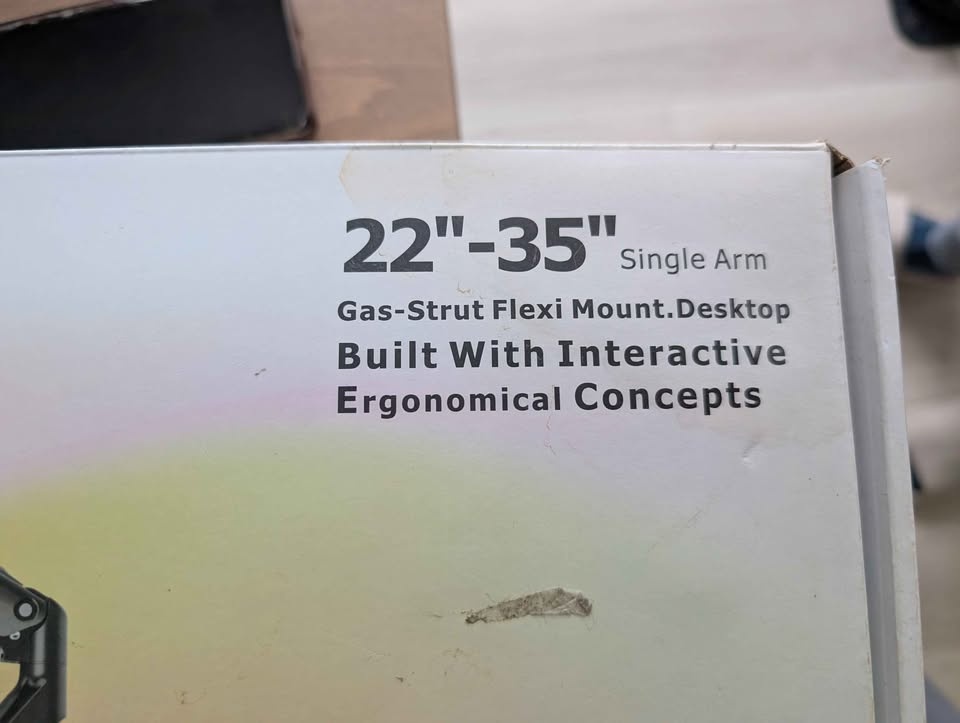 Monitor Stand Single Arm 22-35in - photo 3