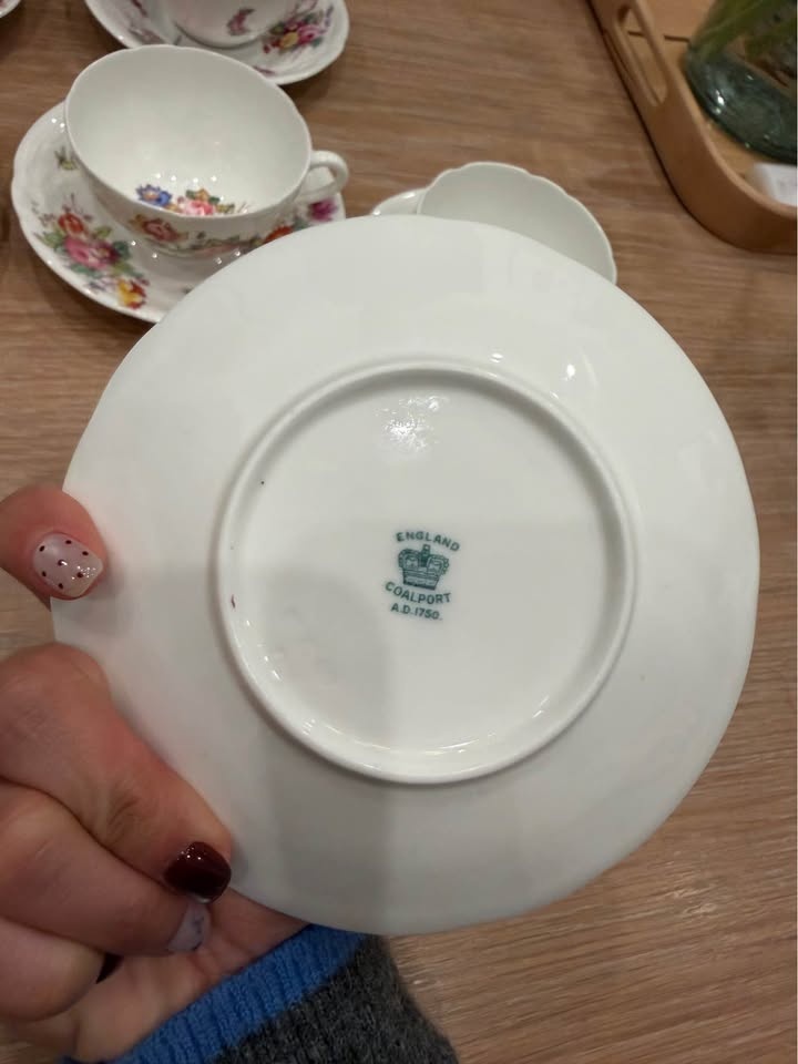 Vintage Coalport Bone China Tea Cup & Saucer Set – 10 Sets - photo 5