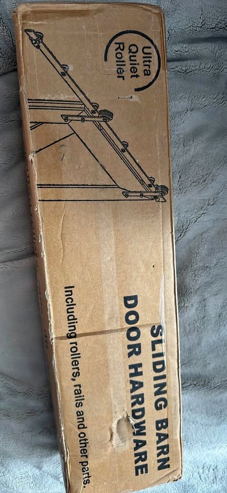 Barn Door Hardware Kit Door Fitting 6.6FT/ 2M