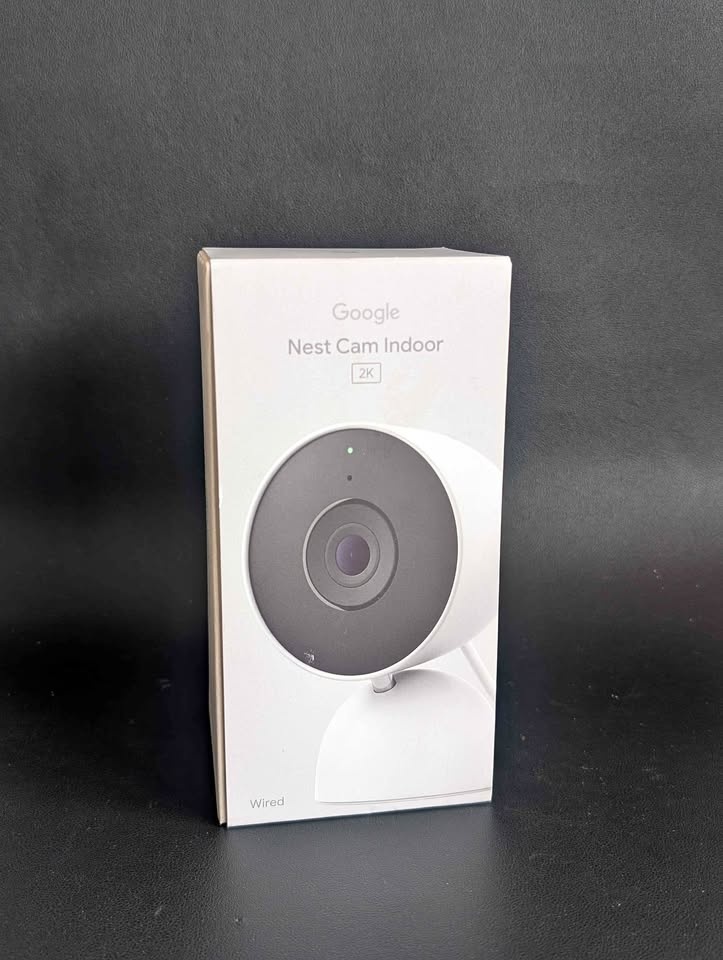 Google Nest Cam Indoor 2K Wired 3rd Gen