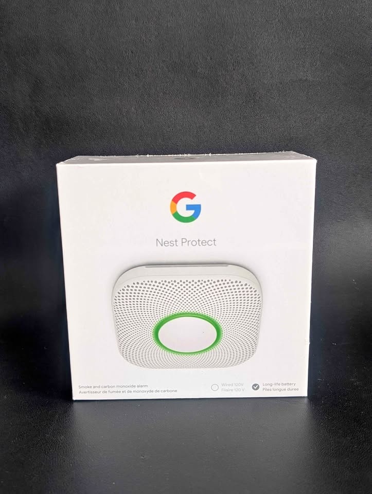 Google Nest Protect Wired Smoke & CO Alarm Sealed Box