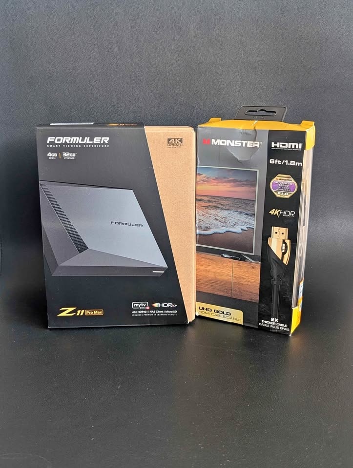 Formuler Z11 Pro Max 4K With 4K HDMI Cable BRAND NEW