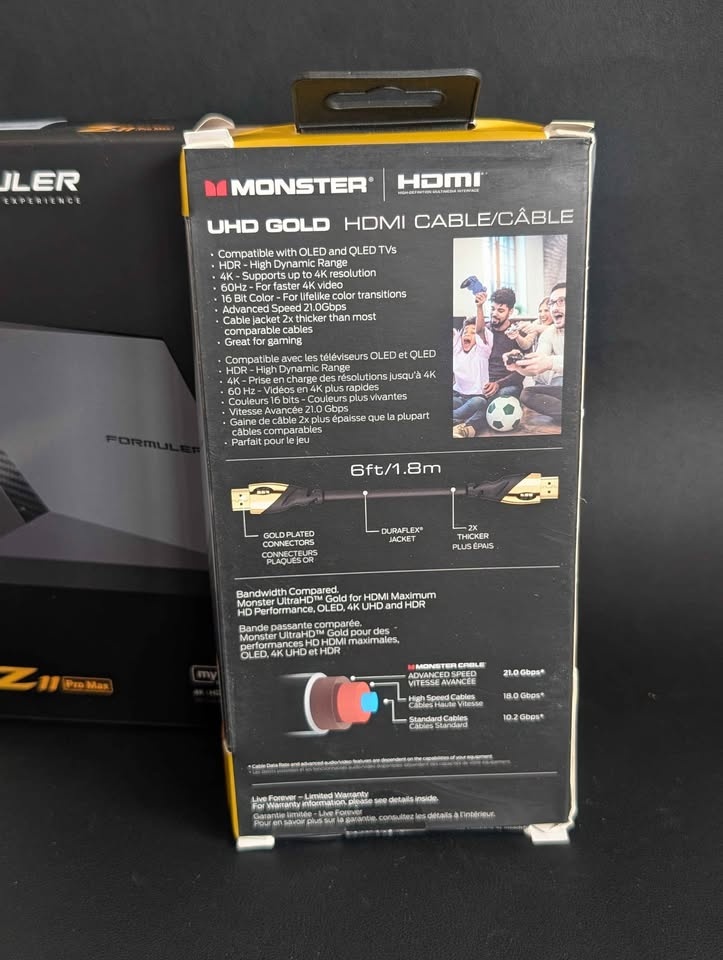 Formuler Z11 Pro Max 4K With 4K HDMI Cable BRAND NEW - photo 4