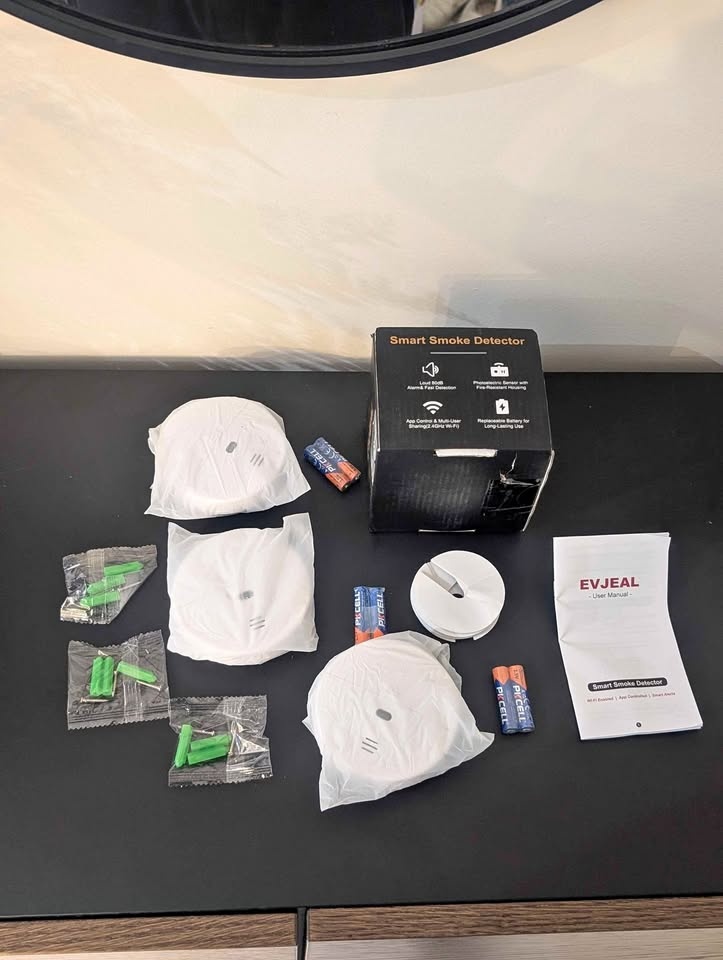 WI-FI Smoke Detector 3 Pack