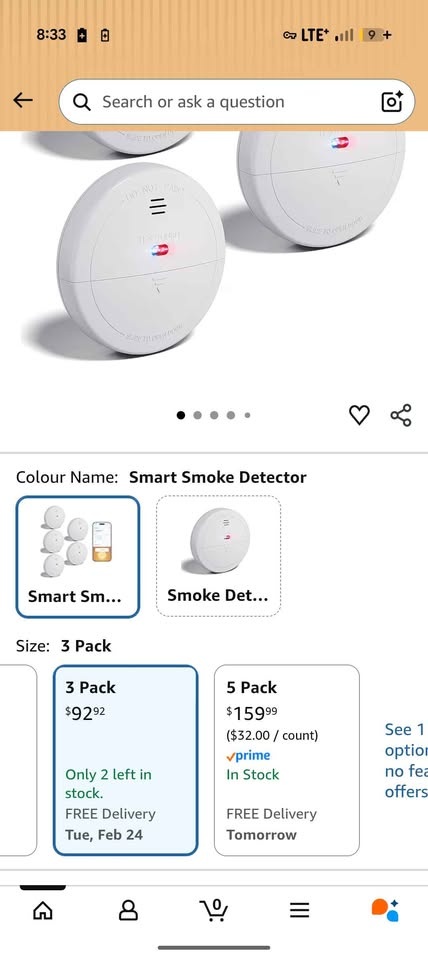 WI-FI Smoke Detector 3 Pack - photo 2