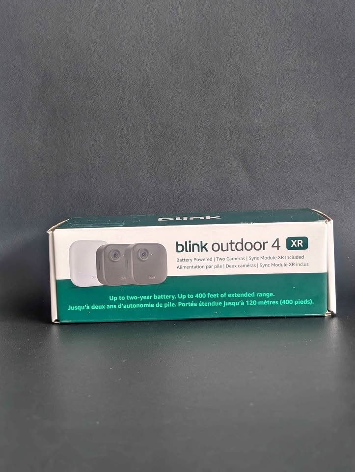 Blink Outdoor 4 XR 2 Cameras + Sync Module Sealed box