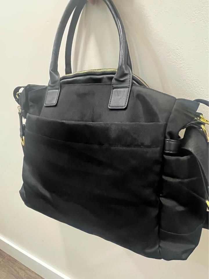 Skip Hop Chelsea 2in1 Diaper Tote Bag - Black - photo 4