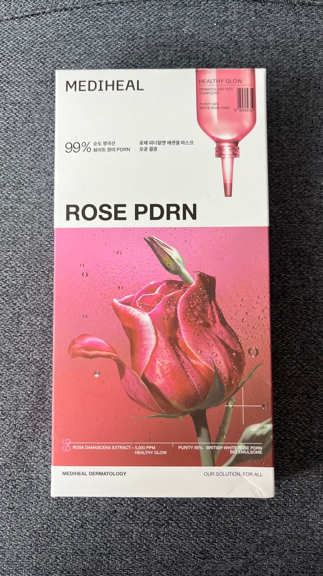 MEDIHEAL Rose PDRN Essential Mask 4PC