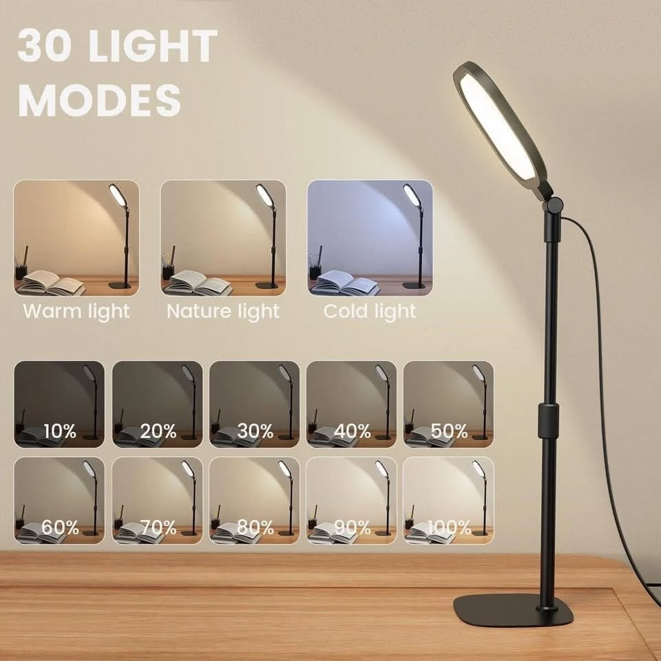 Desk Light with Flexible Stand, Phone Holder - photo 2