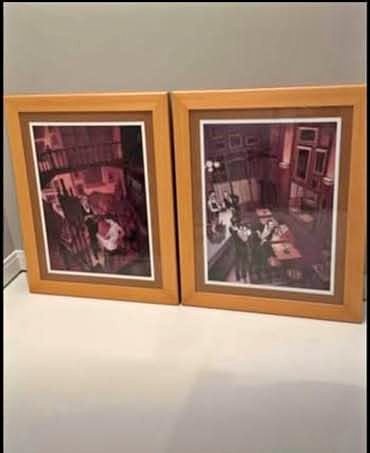 2 Piece Framed Art Prints by Juarez Machado