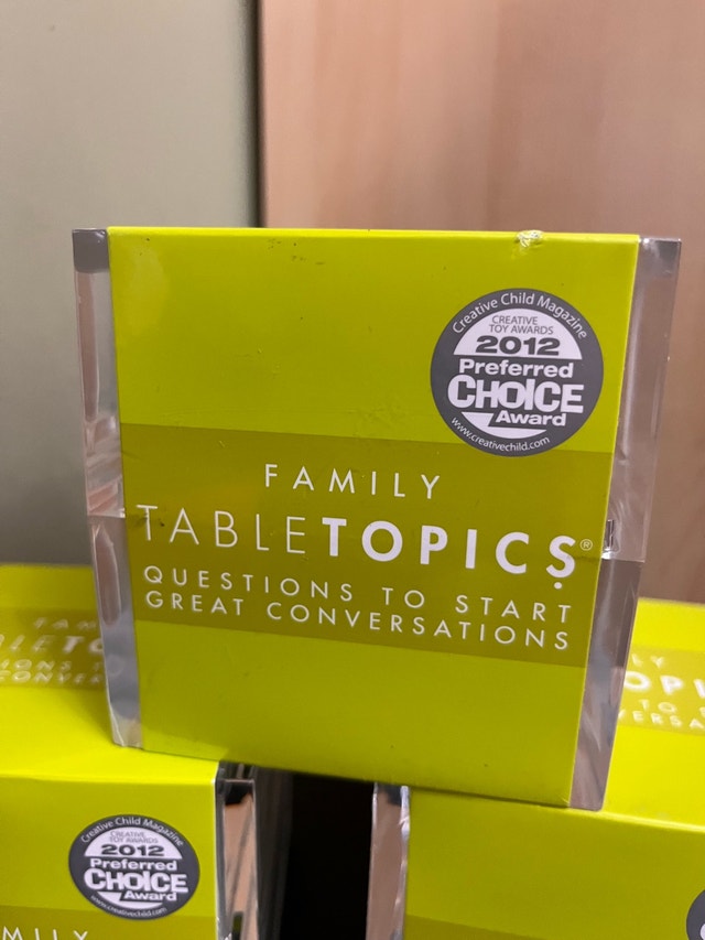 Brand NEW — Family Game TableTopics — 135 Questions - photo 2