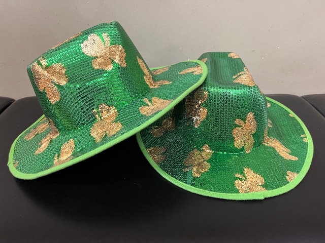 Brand NEW 2 for $15 or $10 each Cowboy Hat St. Patrick's Day