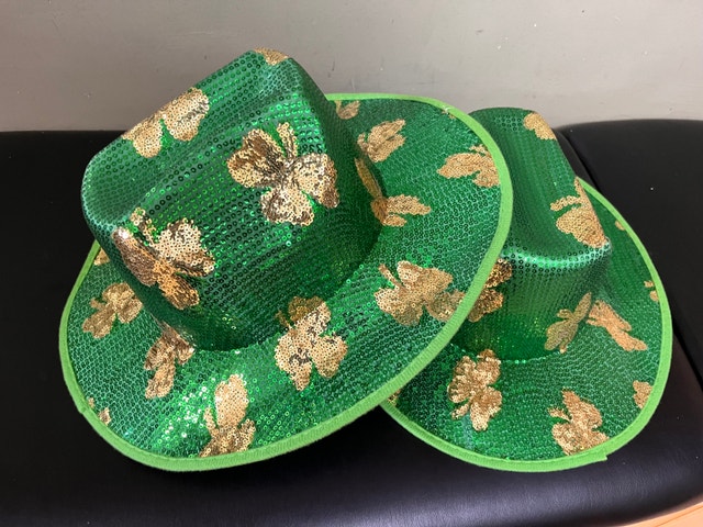 Brand NEW 2 for $15 or $10 each Cowboy Hat St. Patrick's Day - photo 3