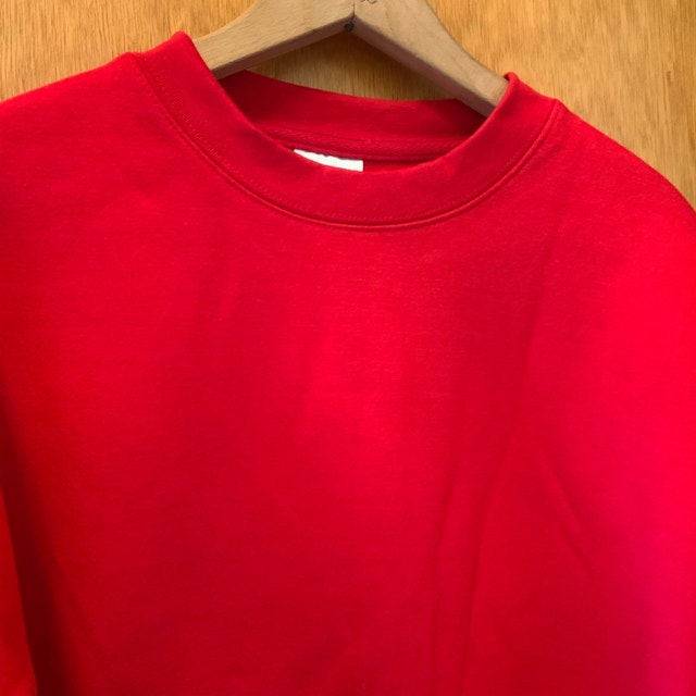 Brand NEW Red Crewneck Sweatshirts $20 each Sizes S, M, XL, 2XL - photo 3