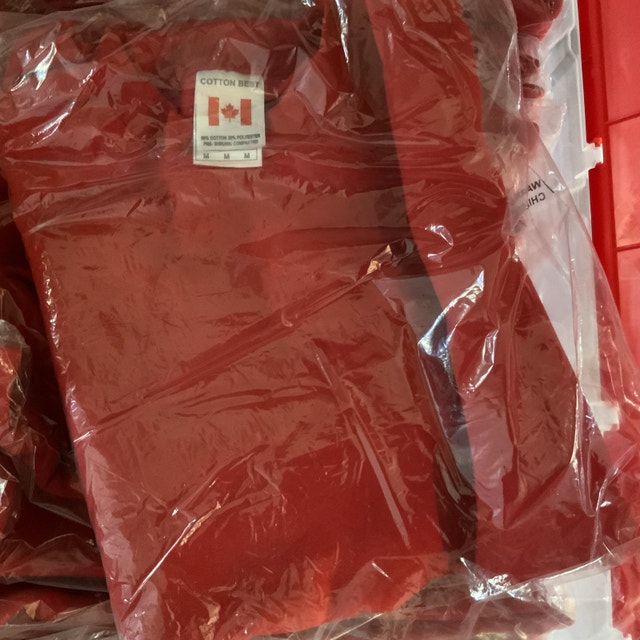 Brand NEW Red Crewneck Sweatshirts $20 each Sizes S, M, XL, 2XL - photo 5