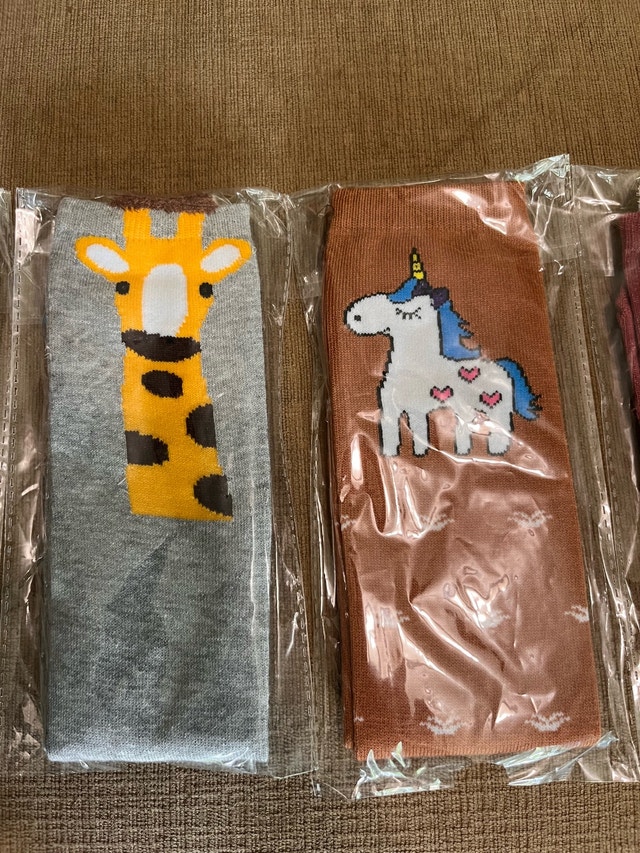 Brand NEW Socks $5 each pair or Set of 6 for $25 — Animal Motif - photo 5
