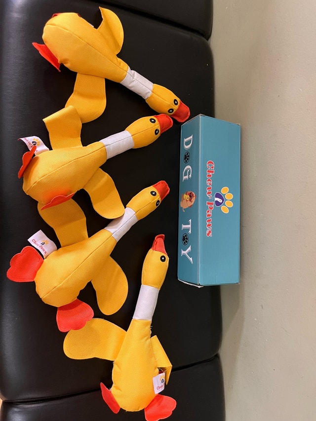 Brand NEW Dog Paws Chew Toy $10 each Yellow Goose