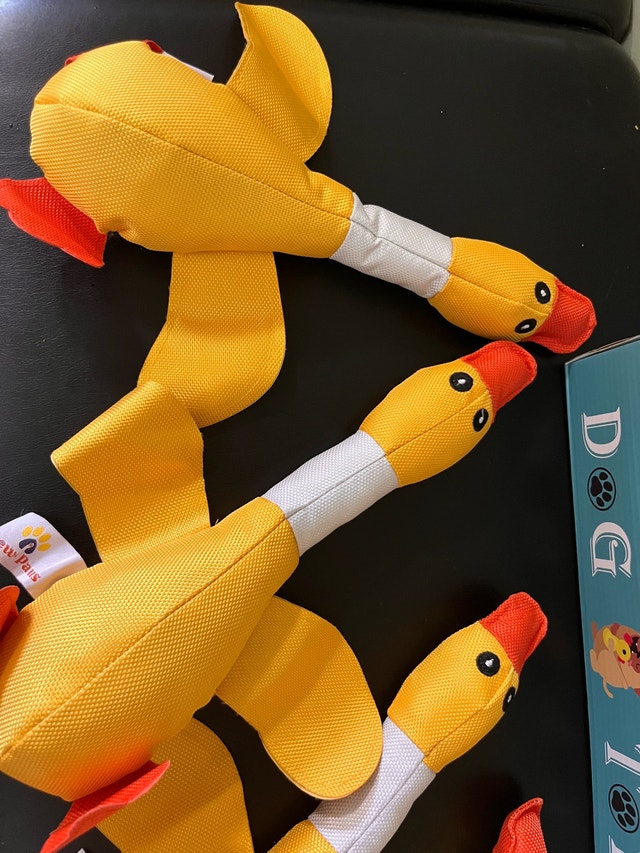 Brand NEW Dog Paws Chew Toy $10 each Yellow Goose - photo 2