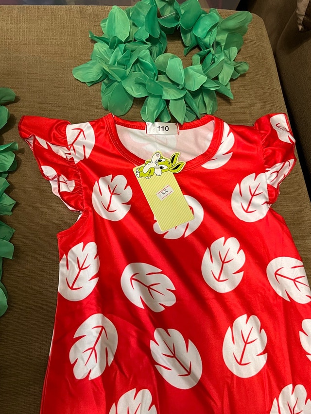 Brand NEW Lilo and Stitch Hawaiian Dress Costume - photo 2