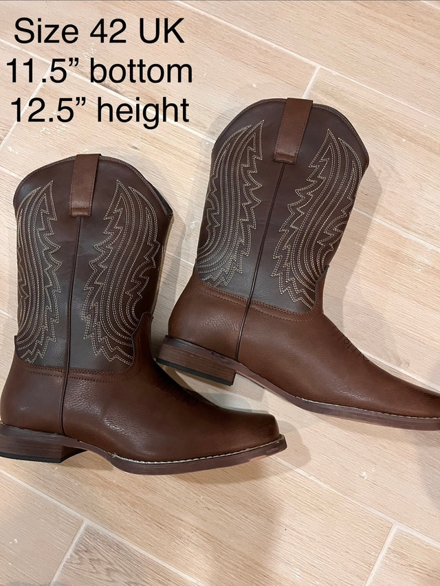 NEW Cowboy Boots - See photos for size details - photo 2