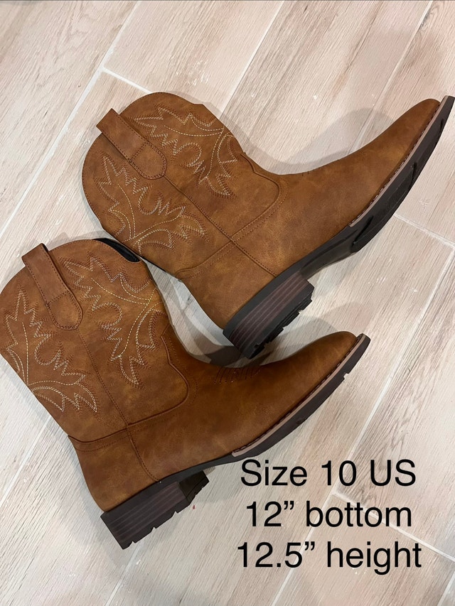 NEW Cowboy Boots - See photos for size details - photo 3