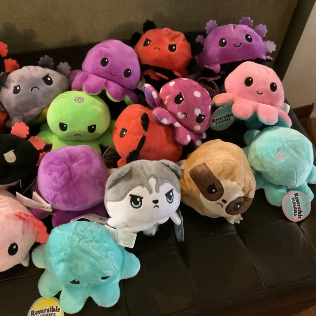 NEW with Tags — $10 each Reversible Plushies - photo 3