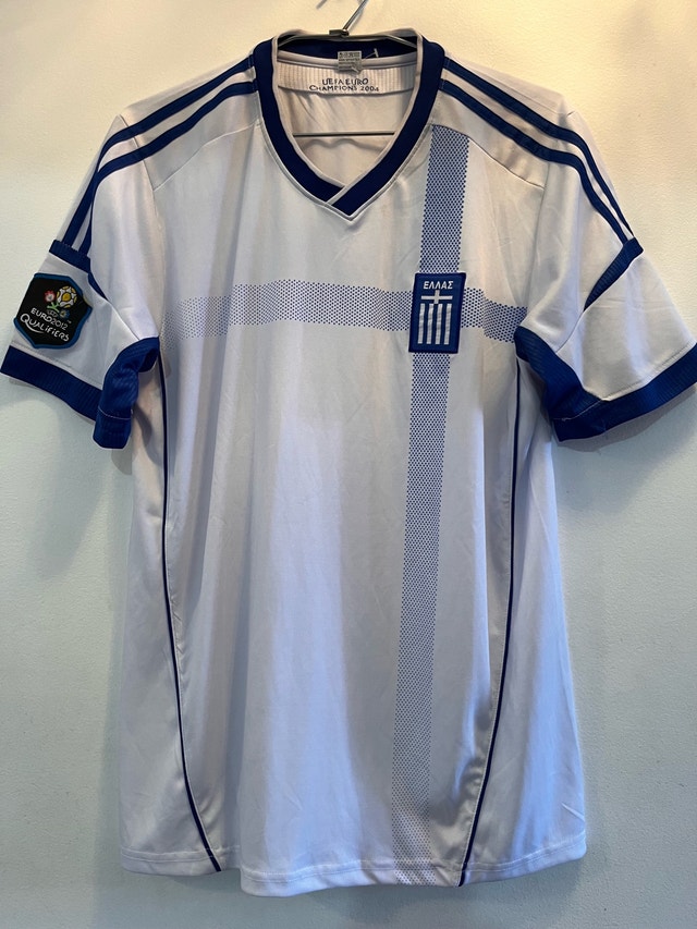 Greece National Team Soccer Jersey - L or XL