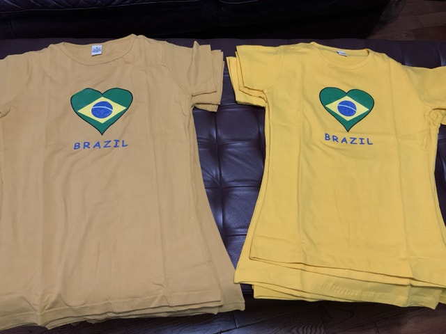 NEW — $10 each or 2 for $15 — Brazil T-Shirts Women Size Sm