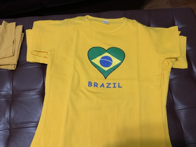 NEW — $10 each or 2 for $15 — Brazil T-Shirts Women Size Sm - photo 2