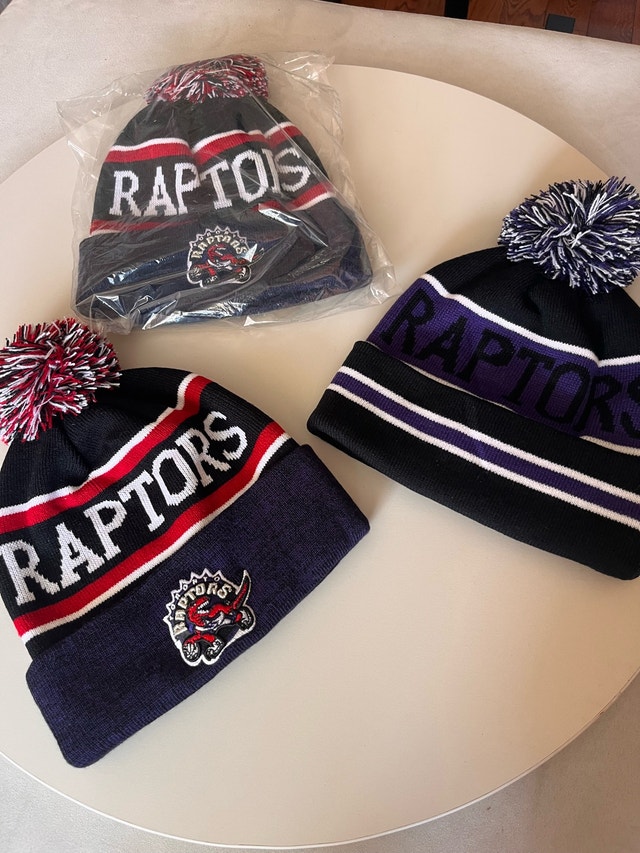 Brand NEW — $20 each Toronto Raptors Toque Hat - photo 4