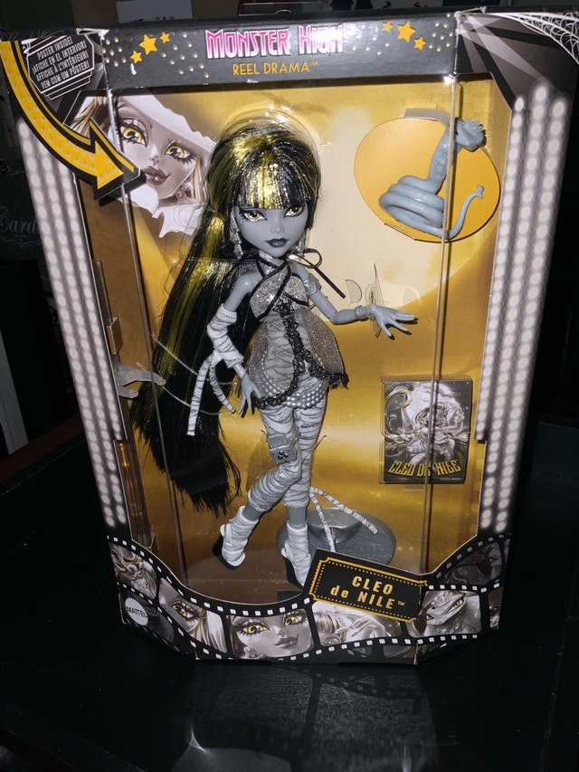 NEW in Box Monster High Cleo De Nile Reel Drama Doll