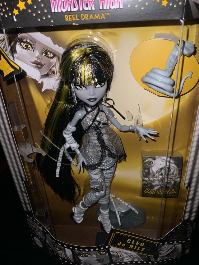 NEW in Box Monster High Cleo De Nile Reel Drama Doll - photo 2