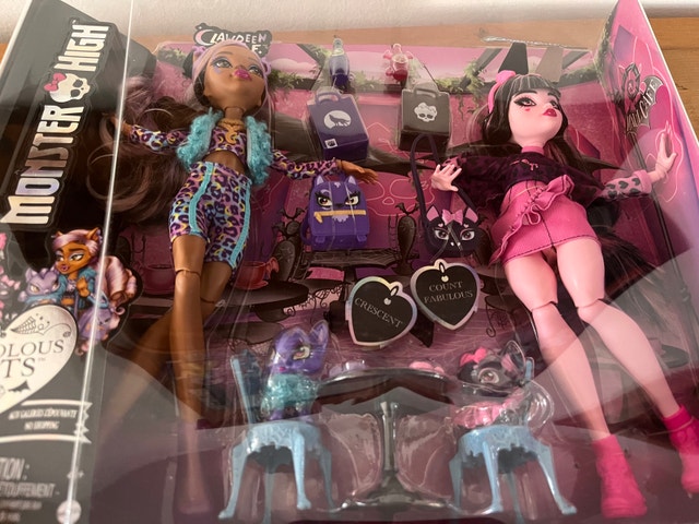 Monster High Doll 2-Pack: Clawdeen Wolf & Draculaura - photo 3