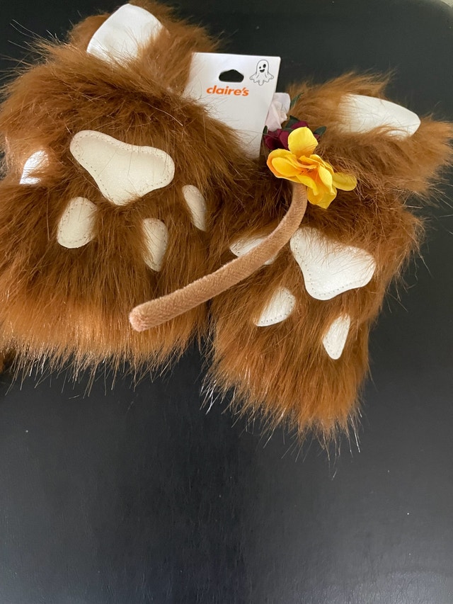 NEW — Lion Cat Dress-Up Set — Headband, Paws & Tail — Costume - photo 2