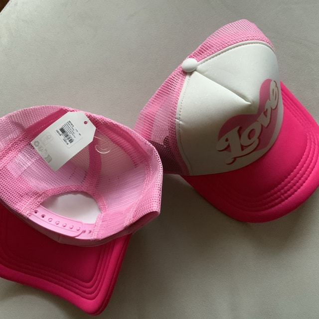 Pink LOVE Hat — Adjustable Hat NEW — $15 each - photo 2