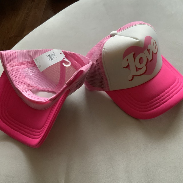Pink LOVE Hat — Adjustable Hat NEW — $15 each - photo 4