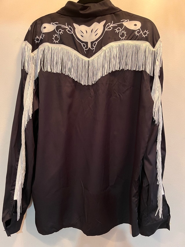 NEW Cowboy Fringe Western Shirt Size 3XL - photo 3