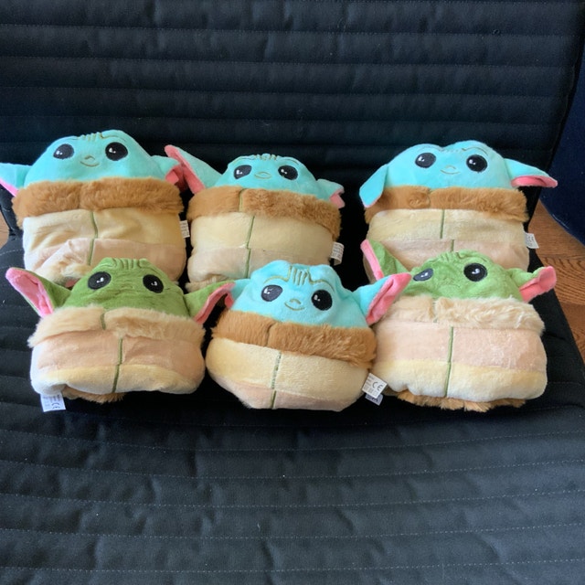 NEW Baby Yoda Grogu Reversible Plush Toy - $10 Each