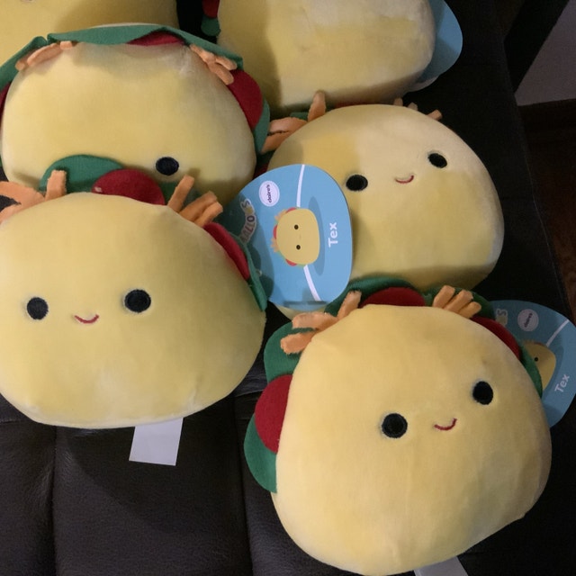 NEW — Original Tex the Taco Squishmallows $15 each