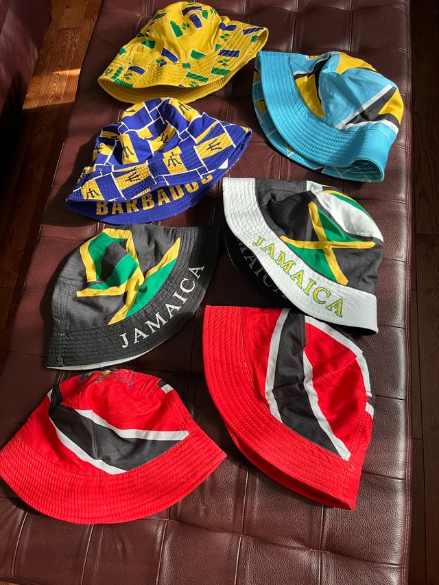 Brand NEW Caribbean Bucket Hats — $30 each One Size Fits Most