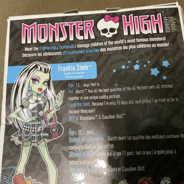 Monster High Frankie Stein Doll with Watzit - photo 5