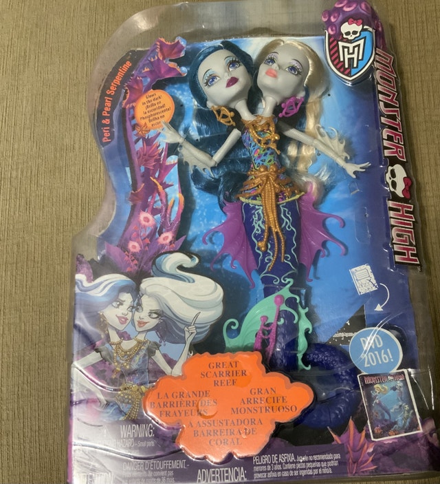 Monster High Peri & Pearl Serpentine Doll
